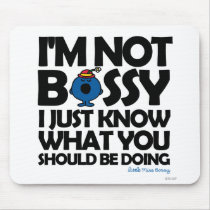 Ich bin nicht Bossy - ich weiß gerade mauspads