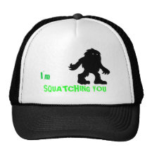 Ich bin SQUATCHING SIE Retromützen