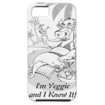 Ich bin Veggie und ich kenne es! STARKES Argument  iPhone 5 Hüllen