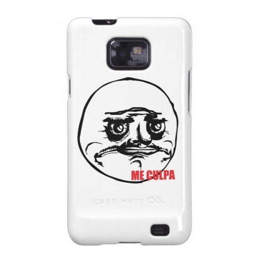Ich Culpa - Kasten Samsung-Galaxie-S Galaxy SII Case