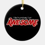 Ich erhalte nicht ich erhalte fantastische runde V Weihnachtsbaum Ornamente