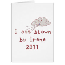 Ich erhielt durch Irene geblasen Karte