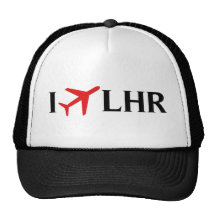 Ich fliege LHR - Flughafen Londons Heathrow, Londo Tuckercaps