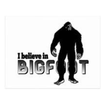 Ich glaube an BIGFOOT Postkarten