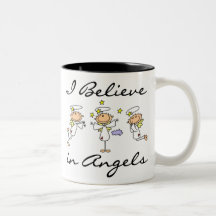 Ich glaube an Engels-T-Shirts und Geschenke Kaffee Tasse
