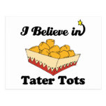 ich glaube an tater Knirps Postkarte