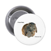 Ich glaube den Schmerz Anstecknadelbutton