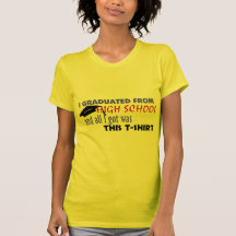 Ich graduierte… tshirt