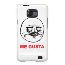 ich gusta Gesichtsrasereigesicht meme Spaß lol rof Samsung Galaxy S2 Cover