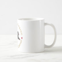Ich habe an dem Railraod gearbeitet Teetasse