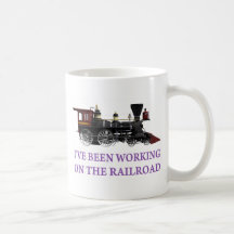 Ich habe an der Eisenbahn gearbeitet Teehaferl