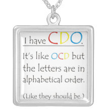 Ich habe CDO Personalisierte Halskette