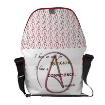 Ich habe keinen Bedarf an der Religion mit atheist Kurier Taschen