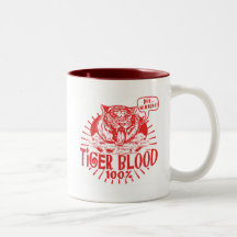 Ich habe Tiger-Blut Teetassen