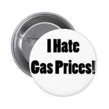 Ich hasse Gaspreise! Anstecknadelbutton
