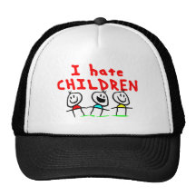 Ich hasse Kinder! Baseball Kappen