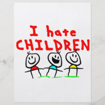 Ich hasse Kinder! Flyer