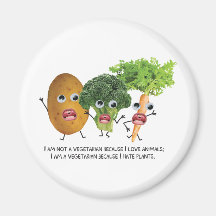 Ich hasse Veggies:) Magnete