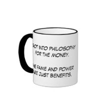 Ich kam in Philosophie für das Geld! Tee Tassen