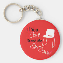 Ich kann Keychains nicht noch einmal stehen Schlüsselbänder