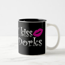 Ich küsse Deppe Teetasse