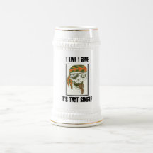 Ich lebe ich reite es bin dieses einfache Bier Ste Tee Haferl