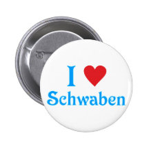 Ich liebe I love Schwaben Button