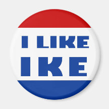 Ich mag Ike Magneten