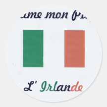 Ich mag Irlande.jpg Aufkleber