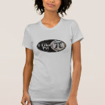 Ich mag PU oval Tshirt