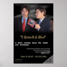 "Ich Plakat habe nicht eines Anhaltspunkts"