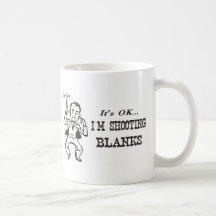Ich schieße freie Räume Kaffeetasse