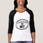 Ich schieße Kamera B&W des Leute-die Retro Fotogra Shirt