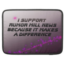 Ich stütze Gerücht-Mühlnachrichten MacBook Pro Sleeve