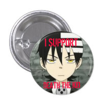 Ich stütze Tod die Kinderknöpfe Anstecknadelbuttons