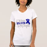 Ich trage Blau für meine Tochter (blaues Band) Tshirt