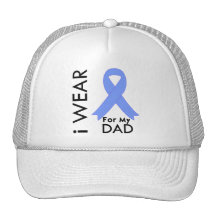 Ich trage hellblaues für meinen Vati - Prostatakre Baseball Cap