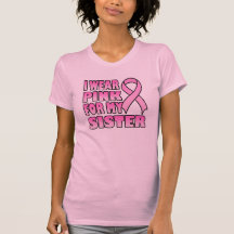 Ich trage Rosa für das T-Shirt meiner Schwester-Fr