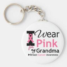 Ich trage Rosa für meine Großmutter Schlüsselband