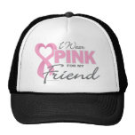 Ich trage Rosa für meinen Freund Baseball Mütze