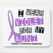 Ich trage Veilchen für meine Tante 37 Morbus Hodgk Mousepads