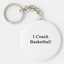 Ich trainiere Basketball Schlüsselanhänger