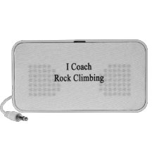 Ich trainiere Klettern Notebook Speaker
