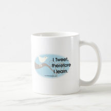 Ich tweete kaffeetassen