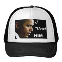 Ich wählte ihn Obama-Hut Cap