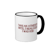 Ich war ein Atheist Kaffee Haferl