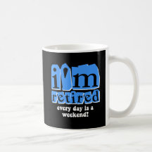 Ich werde zurückgezogen. Jeder Tag ist ein Wochene Tee Tasse