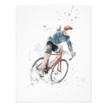 Ich will, um mein Fahrrad zu fahren Individuelle Ankündigskarten