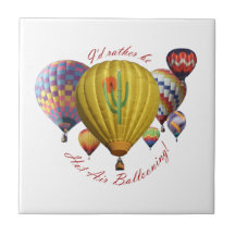 Ich würde eher Heißluft-im Ballon aufsteigende Fli Fliese