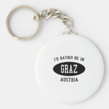 Ich würde eher in Graz, Österreich sein Schlüsselbänder